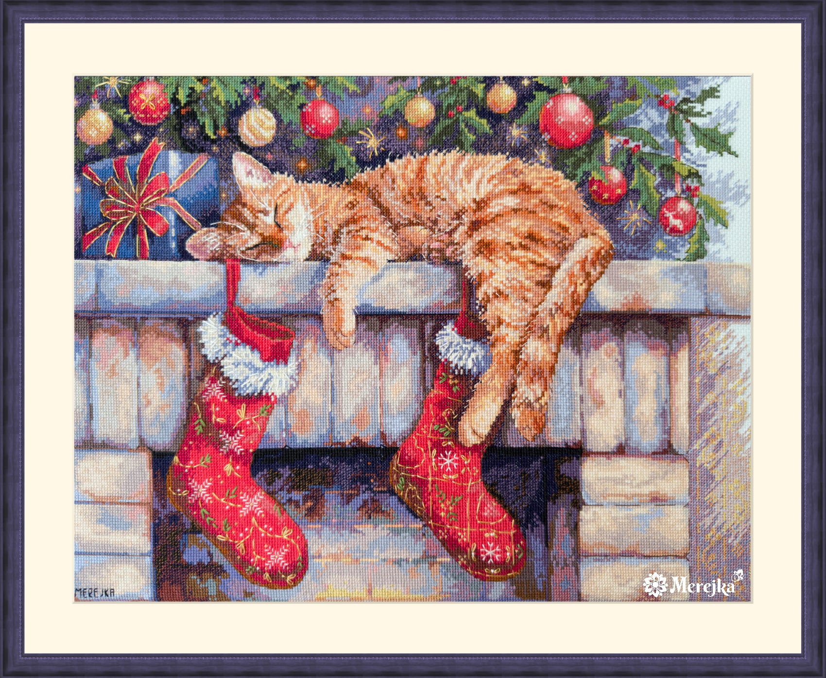 Cross stitch kit by Merejka 