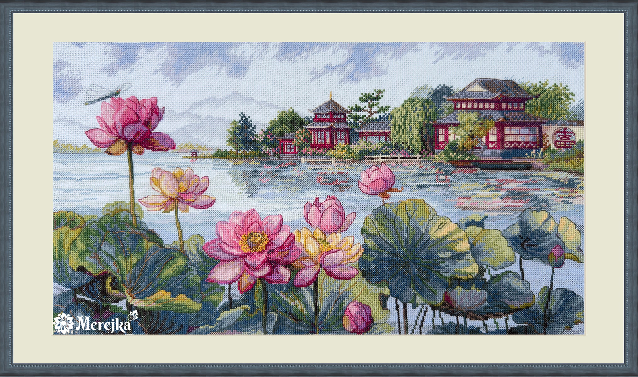thumbnail image 2 of The Filed Bouquet Counted Cross Stitch Kit By Merejka K-95 2 of 14