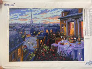 Diamond Mosaic "Paris Evening Deja Vu"