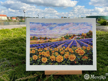 Load image into Gallery viewer, Fields of Lavender and Sun
